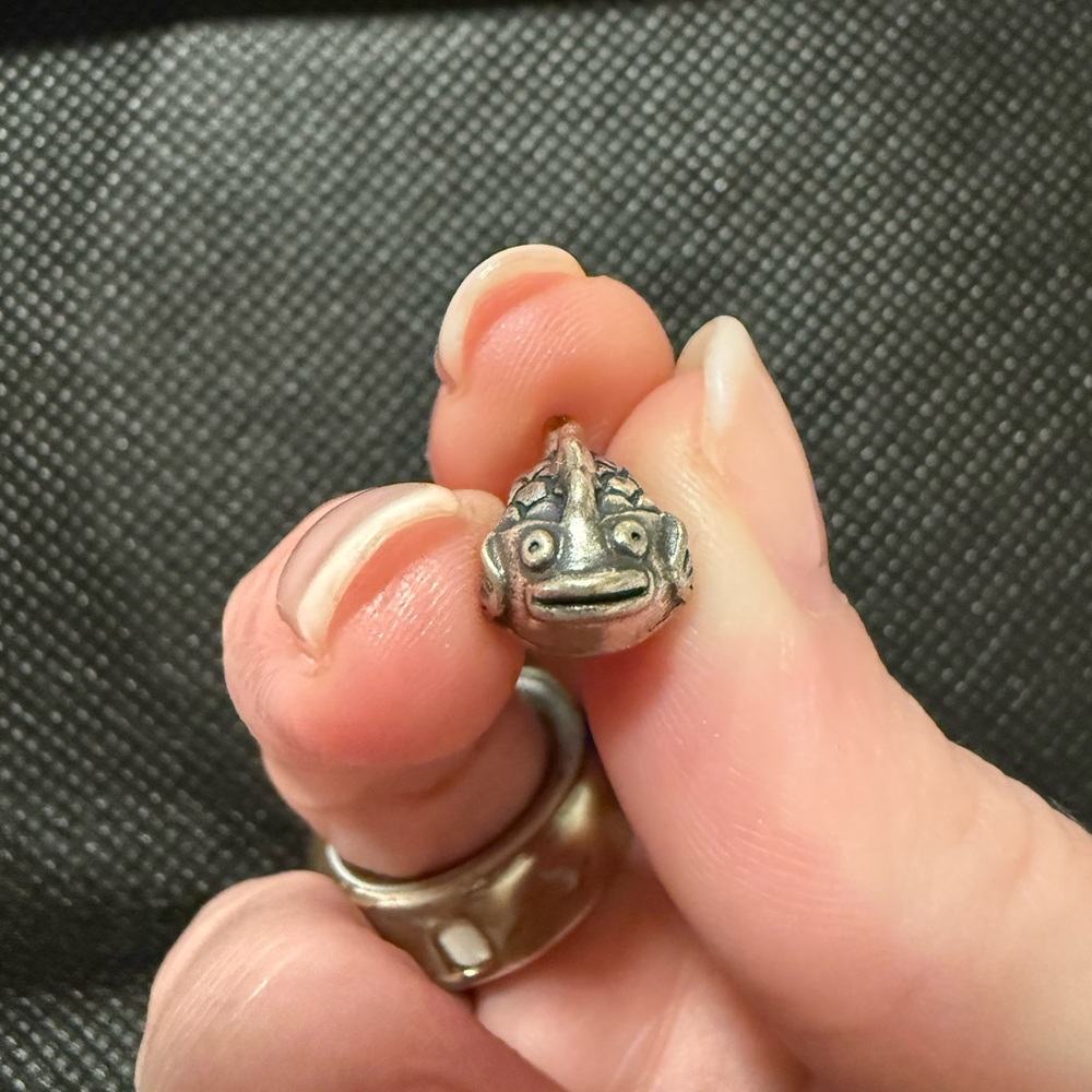 Pandora Silver Fish Charm- retired